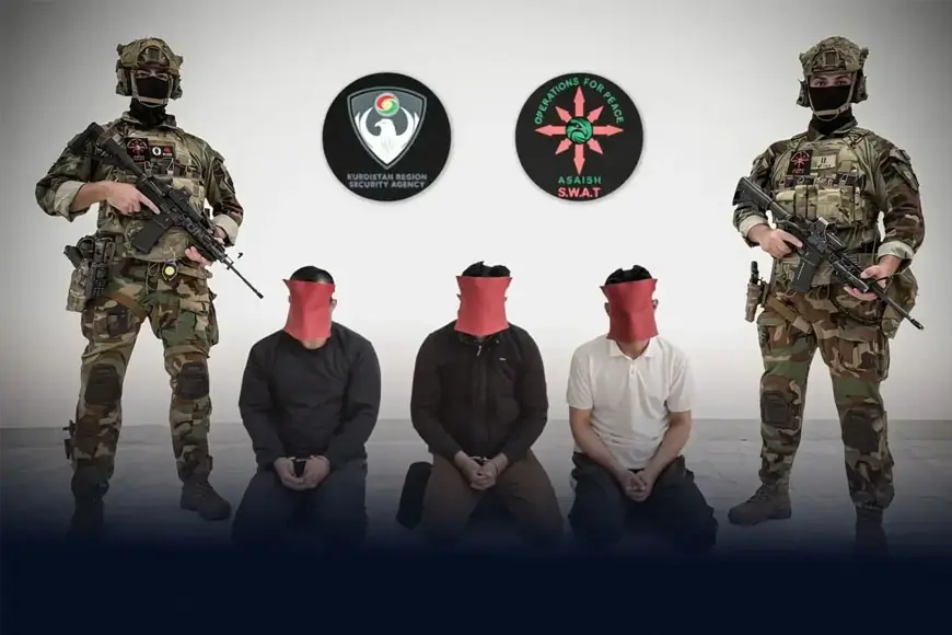 Süleymaniye ve Kerkük'te IŞİD'e operasyon: 3 şüpheli yakalandı
