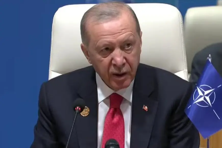Erdoğan NATO Zirvesi'nde konuştu: Hürmüz mayınlardan temizlenmeli