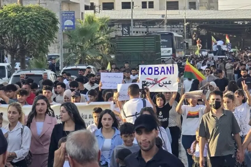 Kobani'de Araplaştırma politikalarına tepki