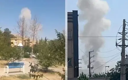 Li rojhilatê Tehranê dengê çend teqînan hat bihîstin