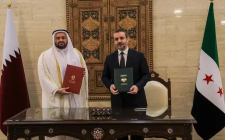 Suriye ile Katar arasında diplomatik işbirliği mutabakatı imzalandı
