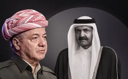 Başkan Barzani'den Katar Emiri'ne taziye mesajı