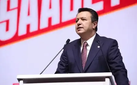 Saadet Partisi Genel Başkanı, Selahattin Demirtaş'ı ziyaret etti