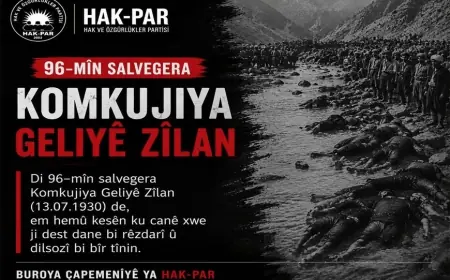 HAK-PAR: Em kesên ku di Komkujiya Geliyê Zîlan de jiyana xwe ji dest dane bi rêzdarî bi bîr tînin