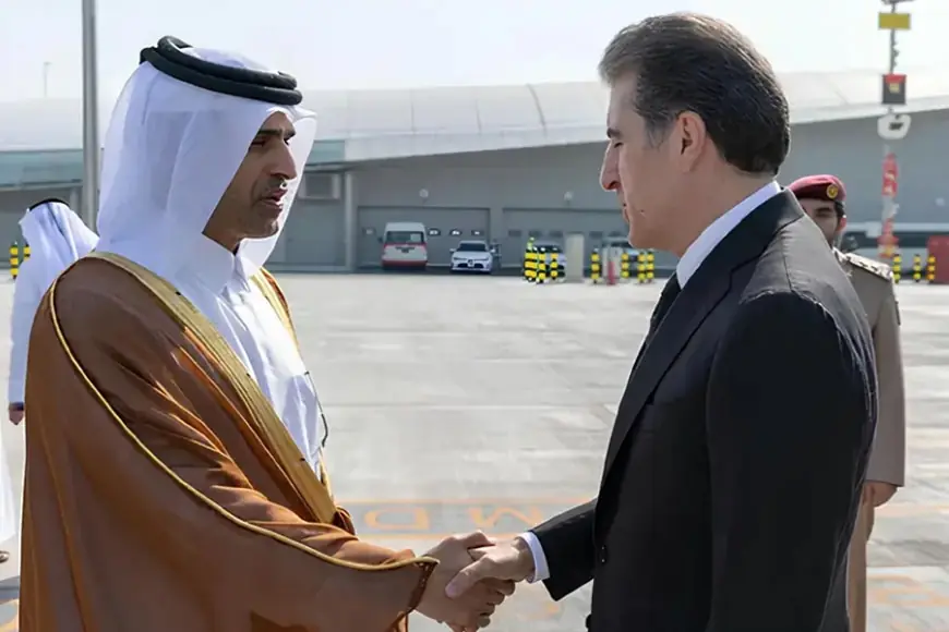 Neçirvan Barzani'den Doha'da Katar Emiri'ne taziye ziyareti