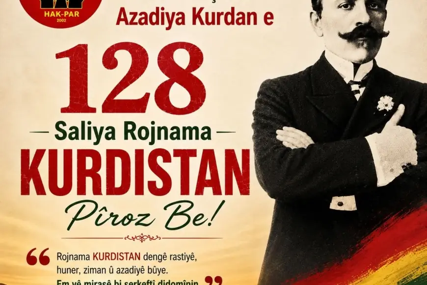 HAK-PAR: Rojnama KURDISTAN Pîroz Be!