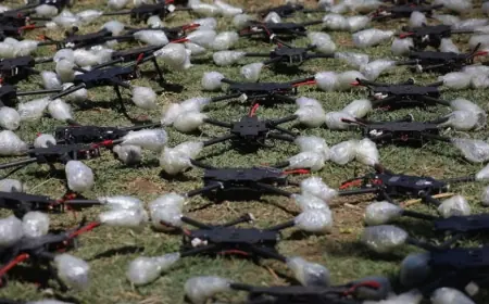 Suriye İçişleri: Hizbullah'a gönderilmek istenen çok sayıda İHA ele geçirildi