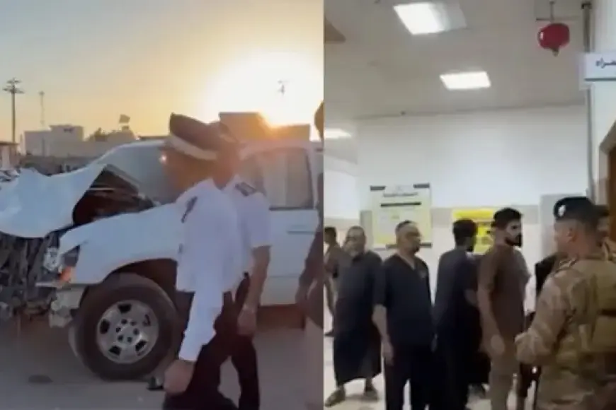 Basra'da araç Erbain hacılarının arasına daldı: 9 ölü