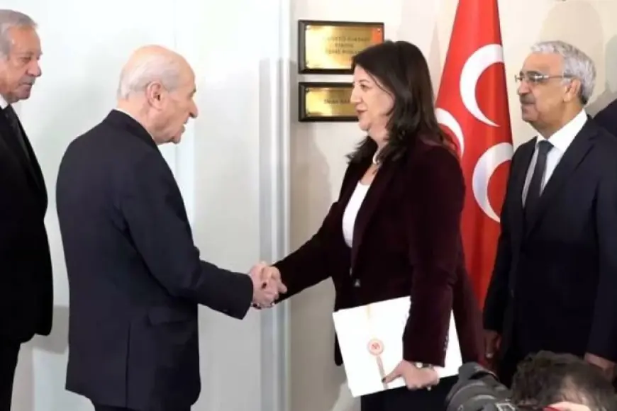 İmralı Heyeti'nden Bahçeli'ye ziyaret