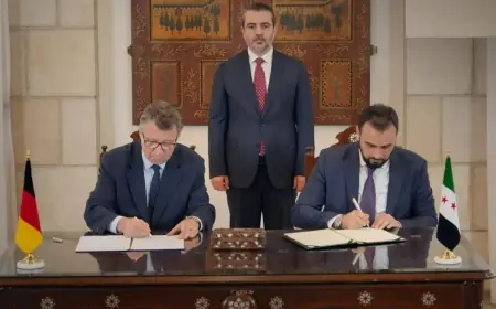 Şam ve Berlin'den tarihi adım: Stratejik anlaşmalar imzalandı