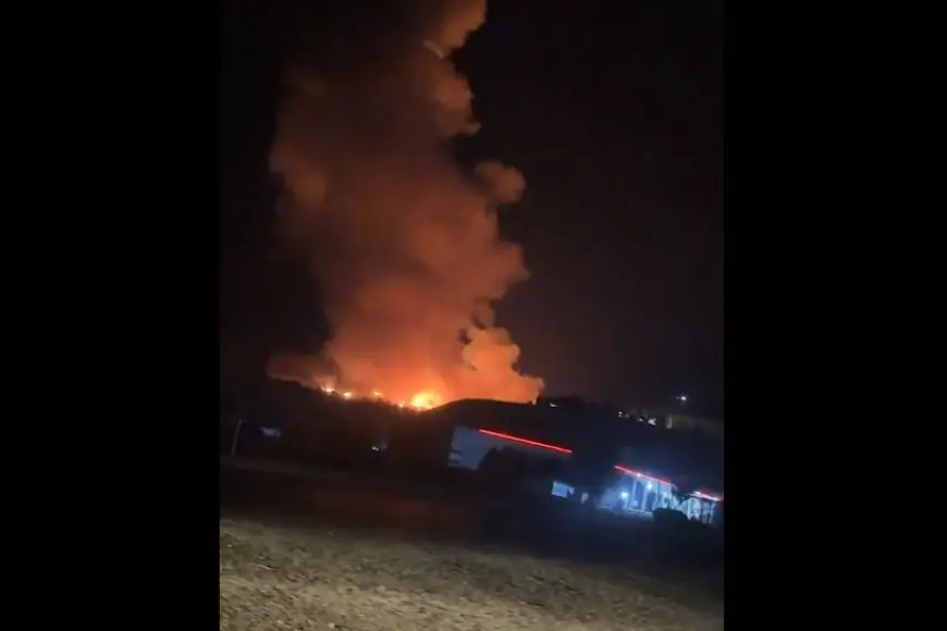 Süleymaniye'nin Tasluca bölgesi bombalandı