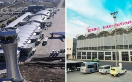 Erbil ve Süleymaniye havalimanlarında uçuşlar durduruldu