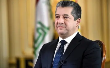 Mesrur Barzani’den yeni İngiltere Başbakanı Burnham’a tebrik