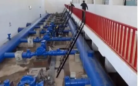 Haseke'ye 7 yıl sonra yeniden su verilmeye başlandı