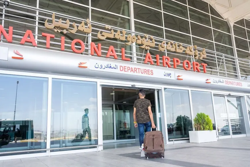 Erbil Uluslararası Havalimanı uçuşları geçici olarak durdurdu