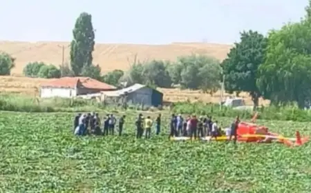 Ankara'da eğitim helikopteri düştü: Yaralılar var