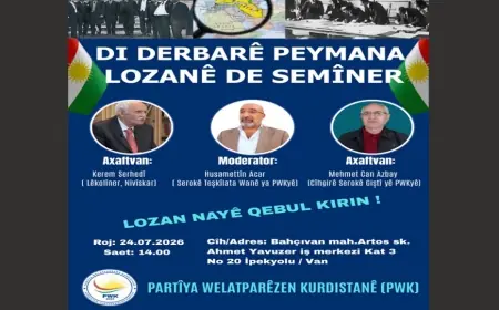Lı Wanê Dı Derbarê Peymana Lozanê de Semîner