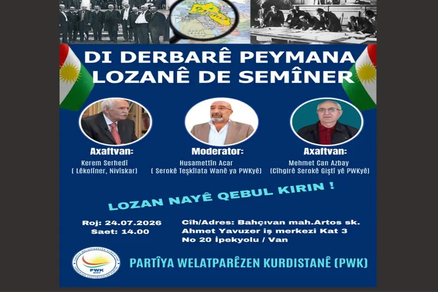 Lı Wanê Dı Derbarê Peymana Lozanê de Semîner