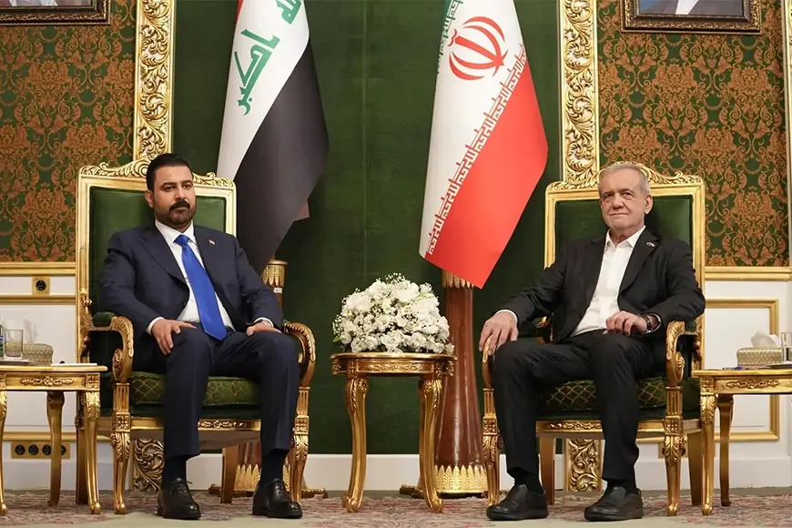 Irak Başbakanı Zeydi, Tahran'da Pezeşkiyan ile görüştü