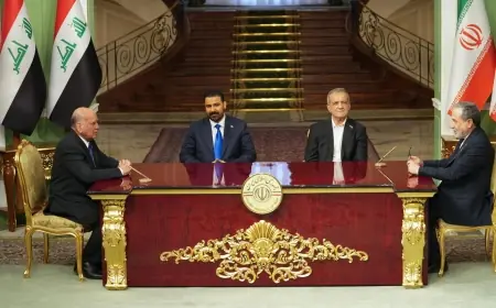 Irak ve İran arasında 4 yeni mutabakat zaptı imzalandı
