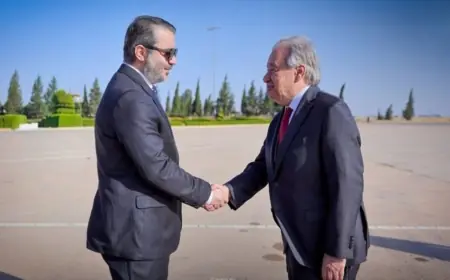 BM Genel Sekreteri Guterres, resmi temaslar için Şam’da