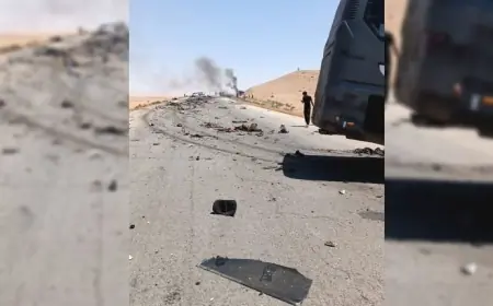 Deyrezzor'da feci kaza: 19 ölü, 27 yaralı