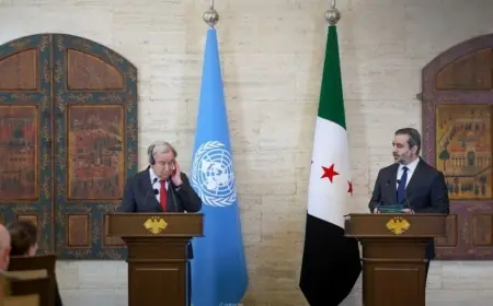 BM Genel Sekreteri Guterres: Golan Tepeleri Suriye toprağıdır
