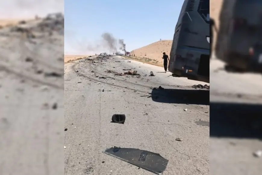 Deyrezzor'da feci kaza: 35 ölü, 30 yaralı