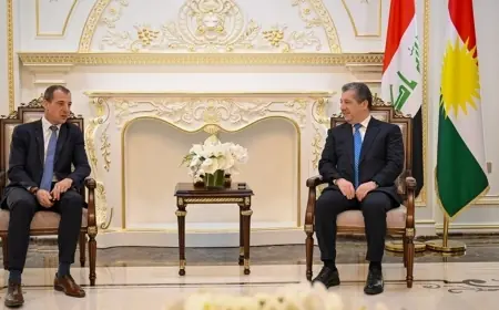 Mesrur Barzani, Fransa’nın Erbil Başkonsolosu ile görüştü