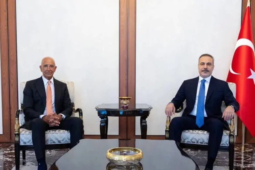 Hakan Fidan, Tom Barrack ile görüştü