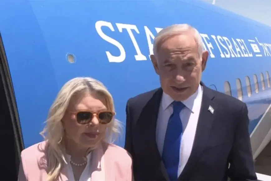 Netanyahu askeri üsten gizlice Washington'a uçtu