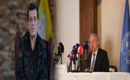 Guterres, Mazlum Abdi ile görüştü mü? BM Sözcüsü'nden açıklama