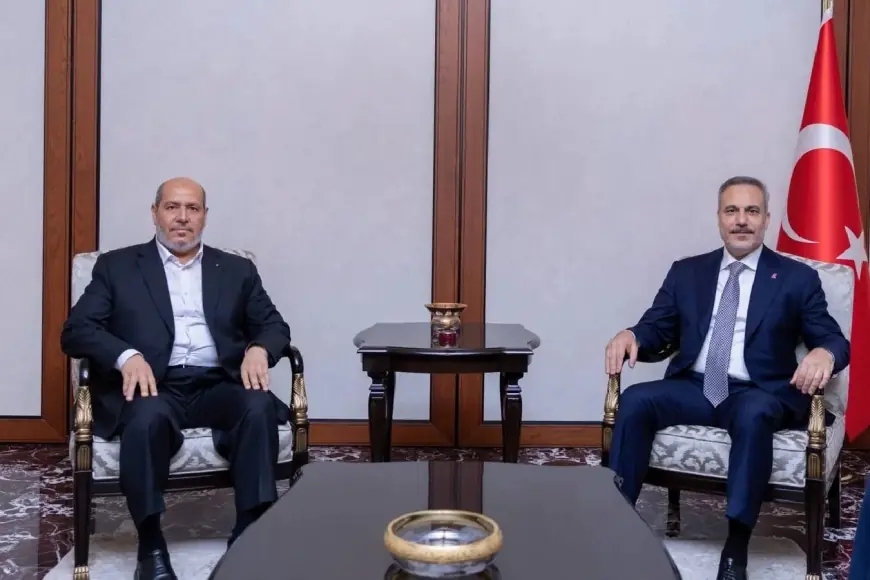 Hakan Fidan, Hamas lideri Halil Hayye ile görüştü