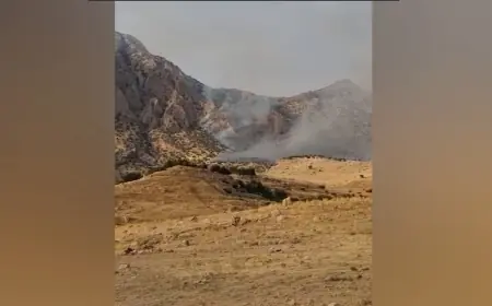 Süleymaniye yakınlarında İHA saldırısı