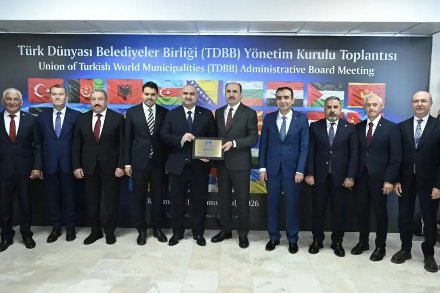Kerkük Belediyesi ‘Türk Dünyası Belediyeler Birliği’ne üye oldu