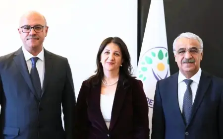 Çerçeve yasa öncesi görüşme: DEM Parti heyeti İmralı’da