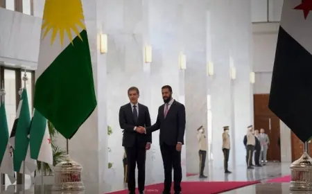 Neçirvan Barzani Şam'a ulaştı