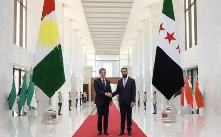 Serokê ENKSyê: Ziyareta Nêçîrvan Barzanî ya Şamê mifteya aramiyê ye