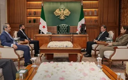 Mazlum Abdi Ahmed Şara ile görüştü