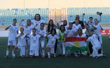 Kürt kadın takımı Batı Asya Kupası finalinde