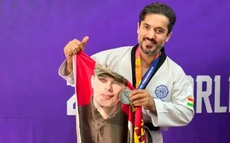 Kürt tekvandocu Hêmin Mehdî dünya ikincisi oldu