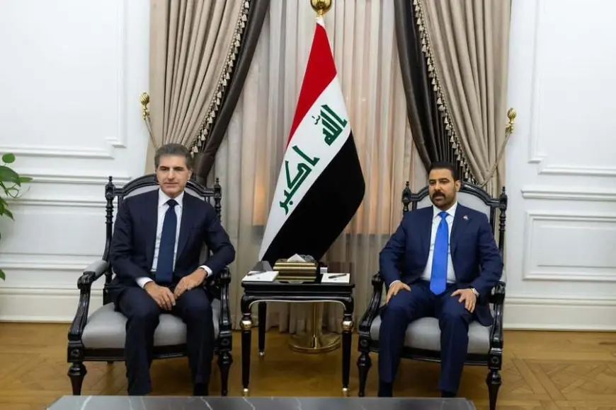 Neçirvan Barzani Bağdat’ta Ali Zeydi ile bir araya geldi