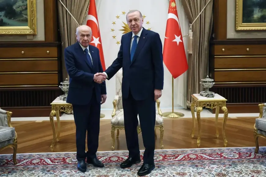 Erdoğan ve Bahçeli Beştepe'de görüşecek