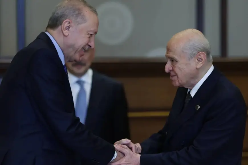 Çerçeve yasa sonrası kritik görüşme; Erdoğan ve Bahçeli bir araya geldi