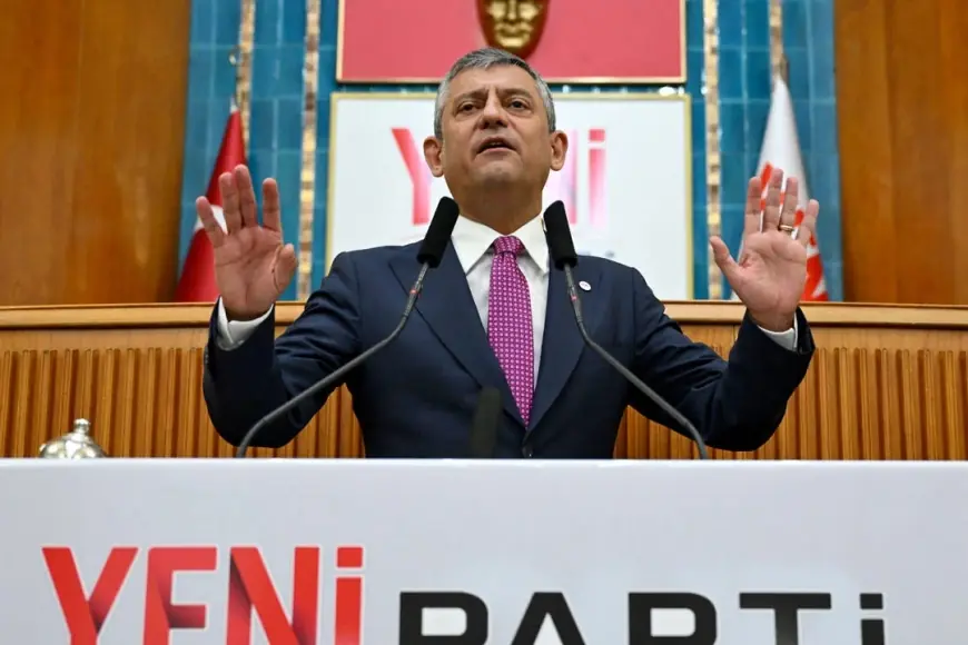 Özgür Özel'den 'çerçeve yasa' açıklaması: 'İmza atma çabamız yok'