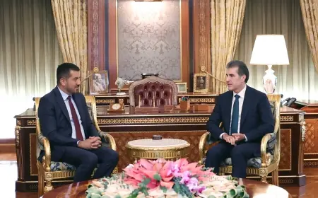 Neçirvan Barzani, Alman milletvekili Serdar Yüksel’i kabul etti