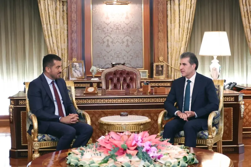 Neçirvan Barzani, Alman milletvekili Serdar Yüksel’i kabul etti