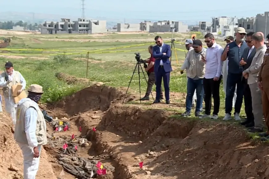 Ninova’da 3 toplu mezar: Naaşların Peşmergeye ait olduğu iddiası