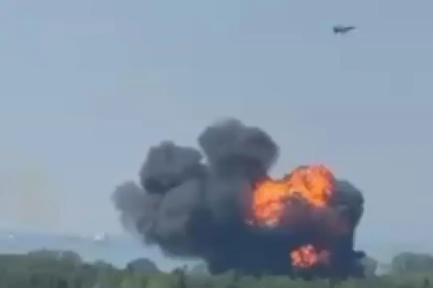 Yalova'da F-16 eğitim uçağı düştü!