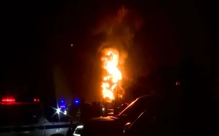 Süleymaniye'de akaryakıt deposunda yangın: 25 yaralı